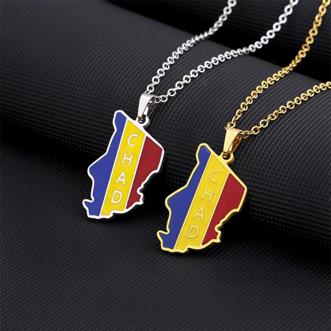 Chad Flag Necklace