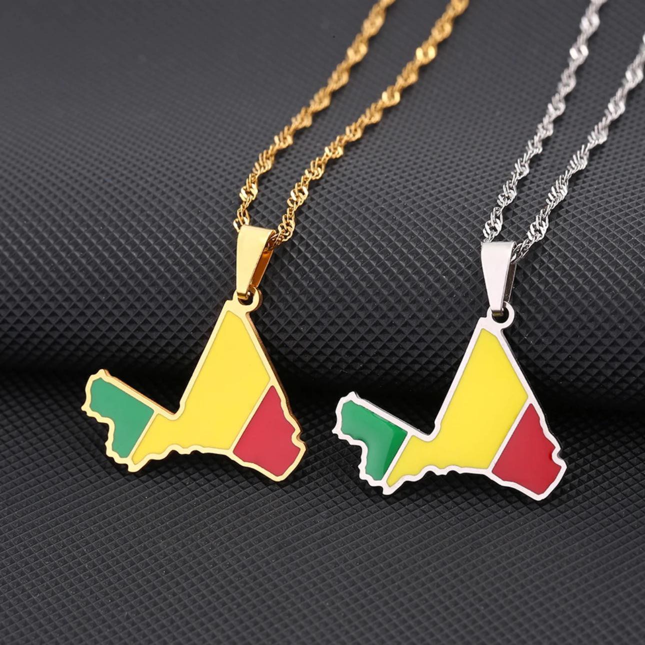 Mali Flag Necklace