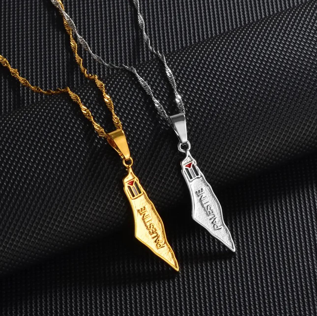 Palestine Plated Necklace