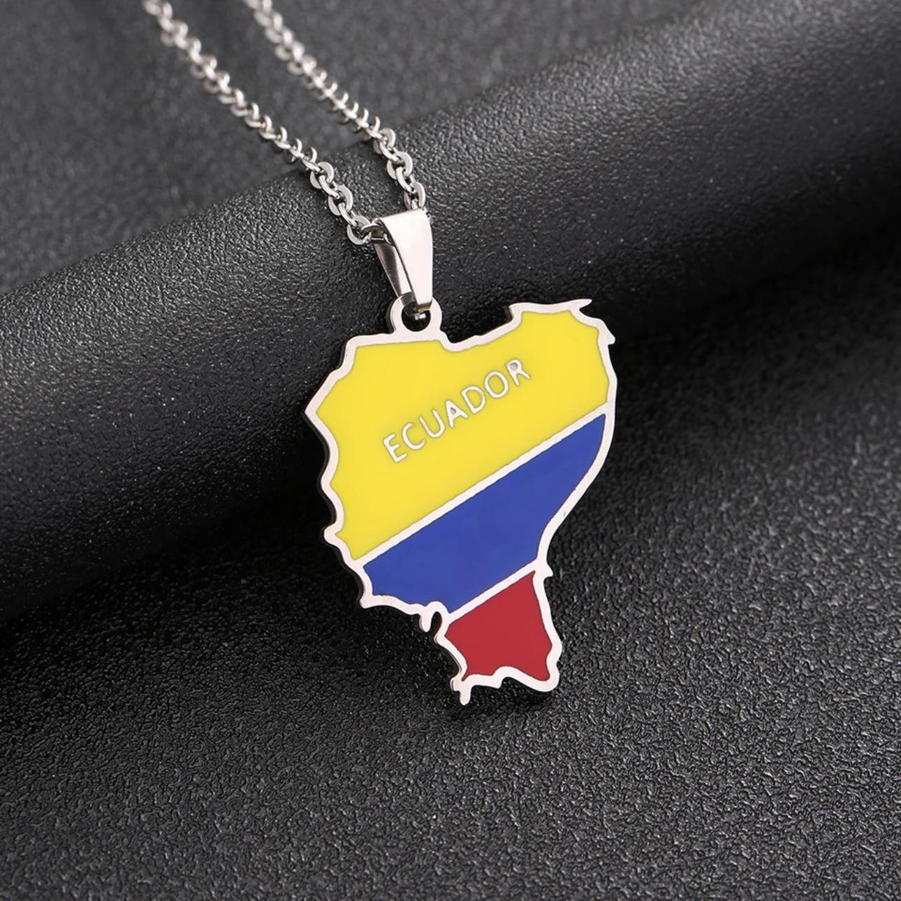Ecuador Flag Necklace