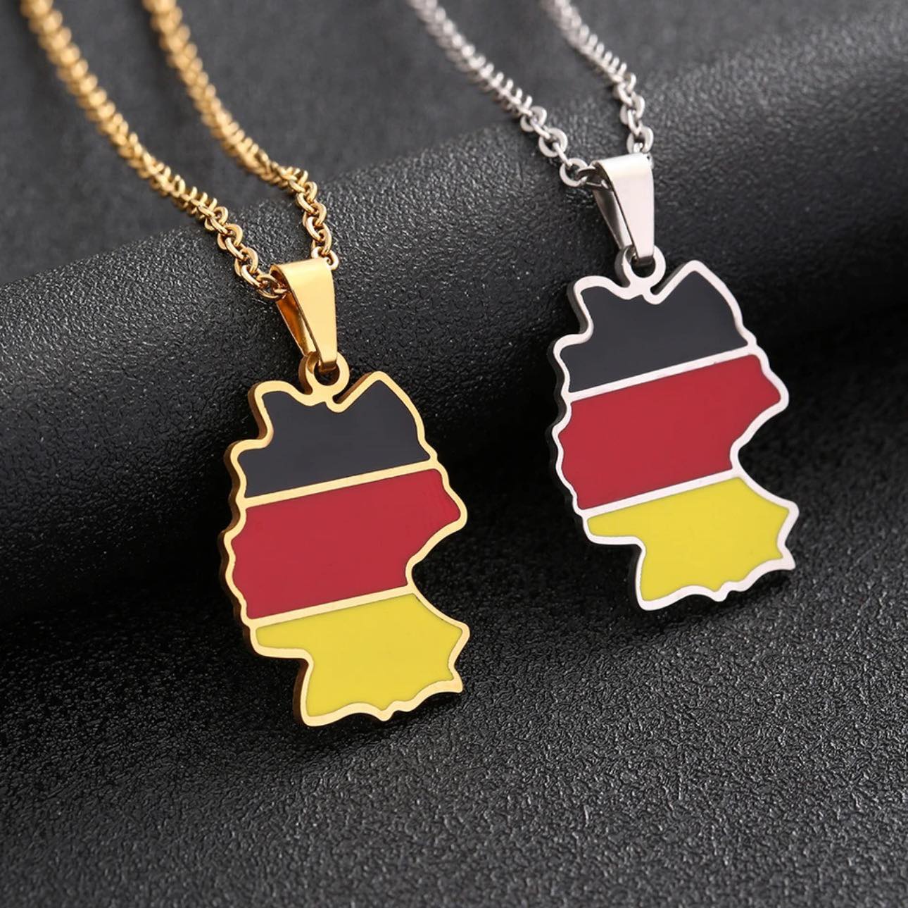 Germany Flag Necklace