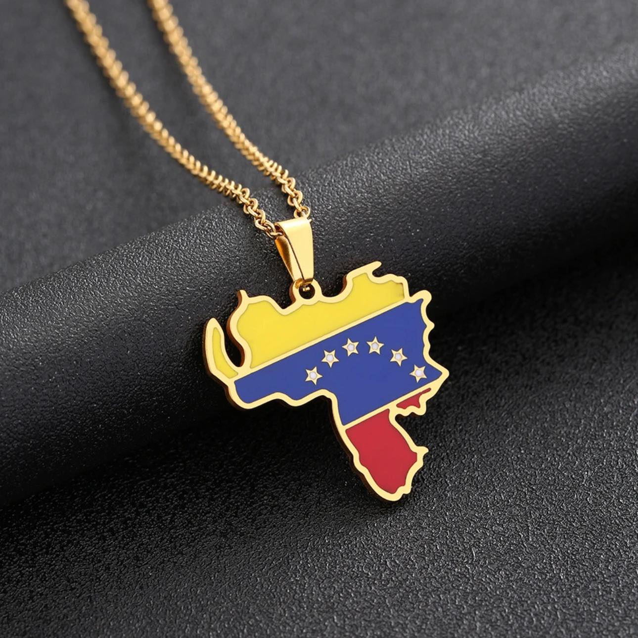Venezuela Flag Necklace