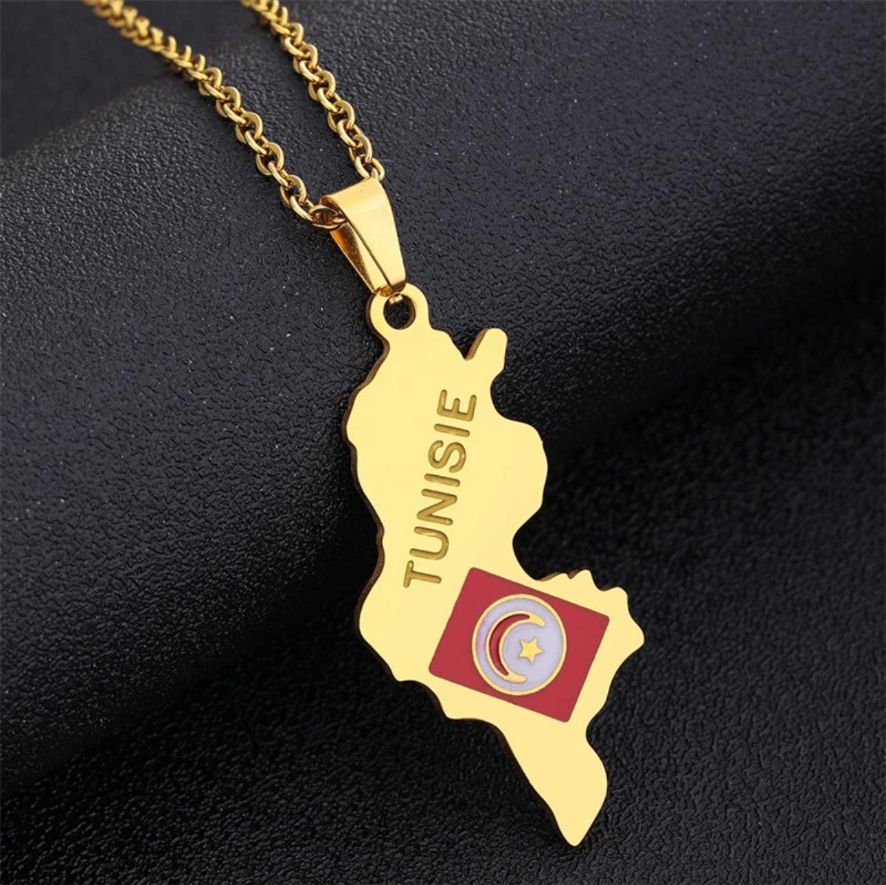 Tunisia Plated Necklace