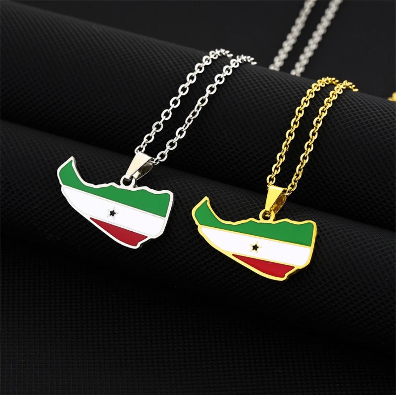Somaliland Flag Necklace