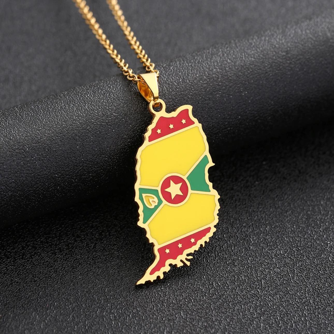 Grenada Flag Necklace